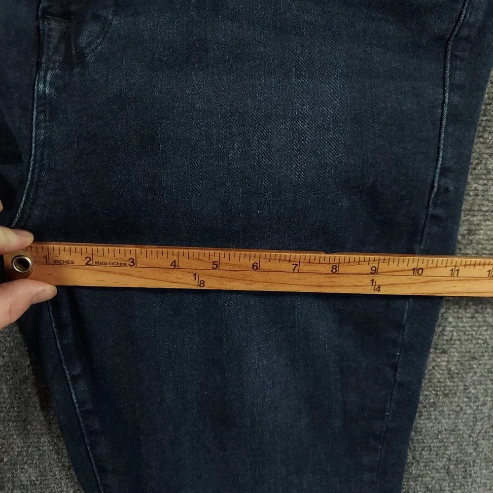 Good American Jeans Womens 18 Blue Dark Wash Skinny Slim Fit Stretch Denim Pants